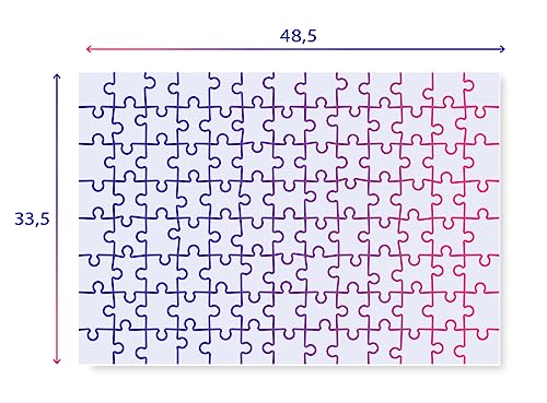 Close-up of Clementoni Bluey puzzle showing vivid colors that capture attention.
