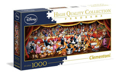Clementoni Disney Orchestra puzzle close-up with detailed artwork for relaxing evenings.