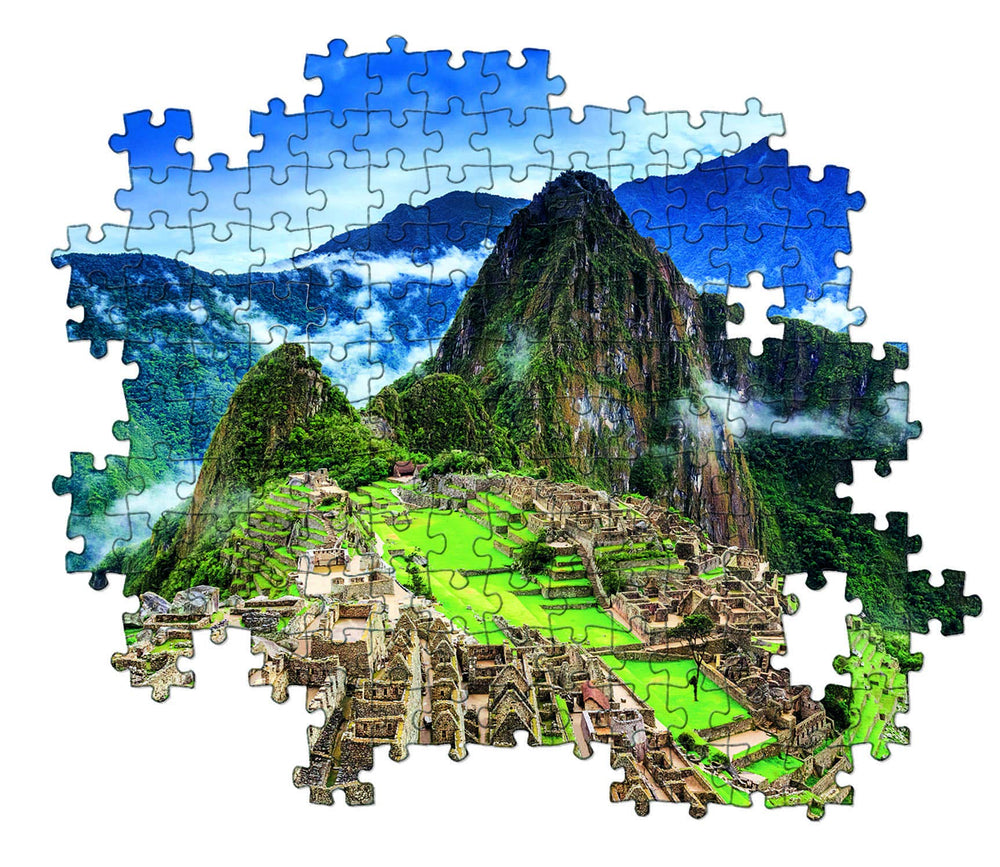 Clementoni Machu Picchu 1000-piece puzzle completed size of 69 by 50 cm.