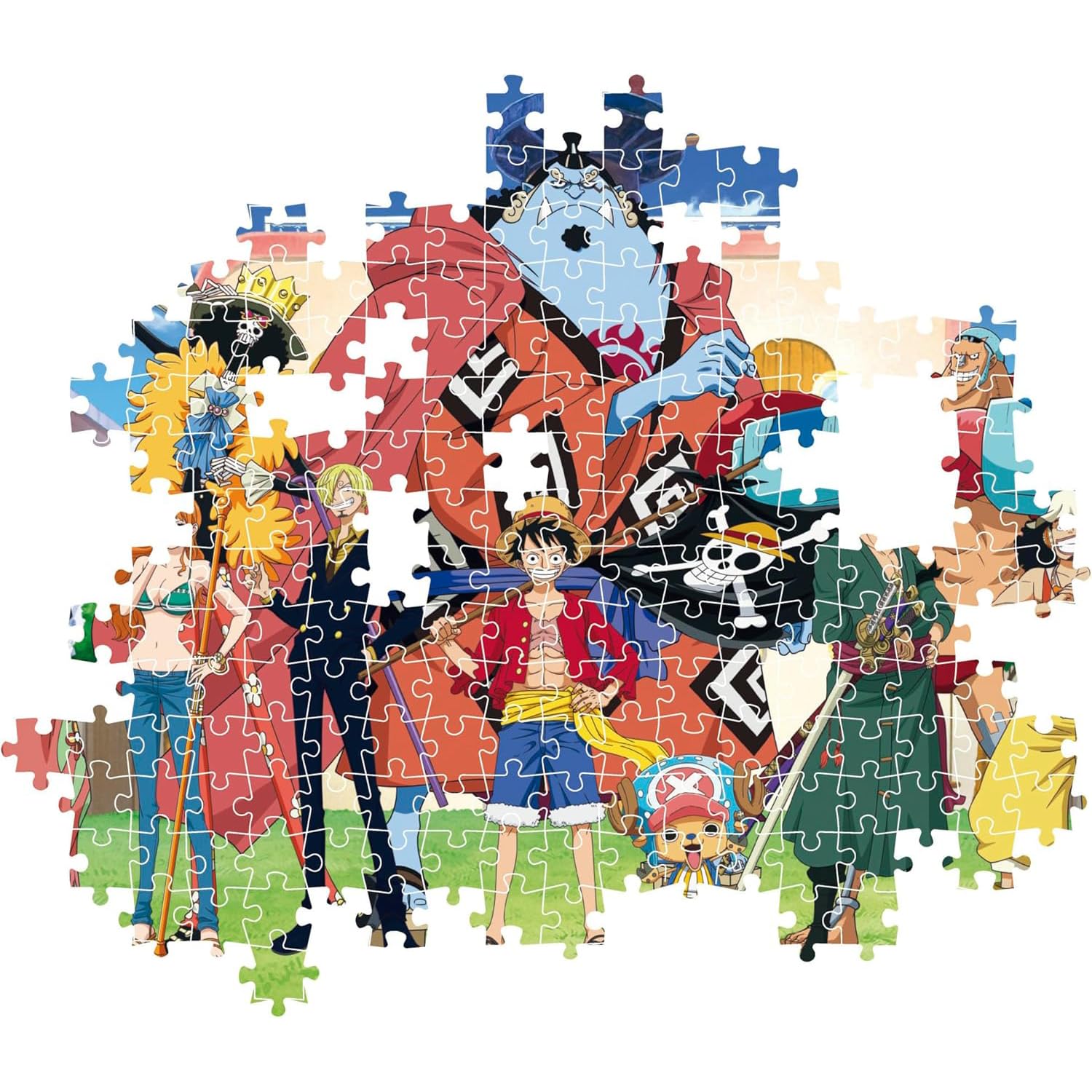 Clementoni 1500-piece puzzle with brilliant colours for Naruto scenes.