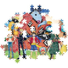 Clementoni 1500-piece puzzle with brilliant colours for Naruto scenes.