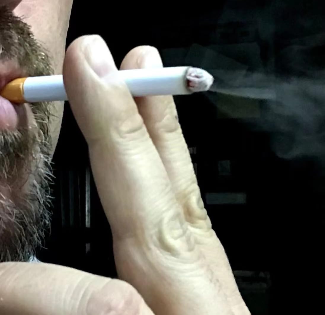 CLESEN fake cigarettes smoke-puff action adds dramatic effect