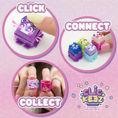 Clickeez Kawaii Dreams collectible with pastel vibes for desk decor.