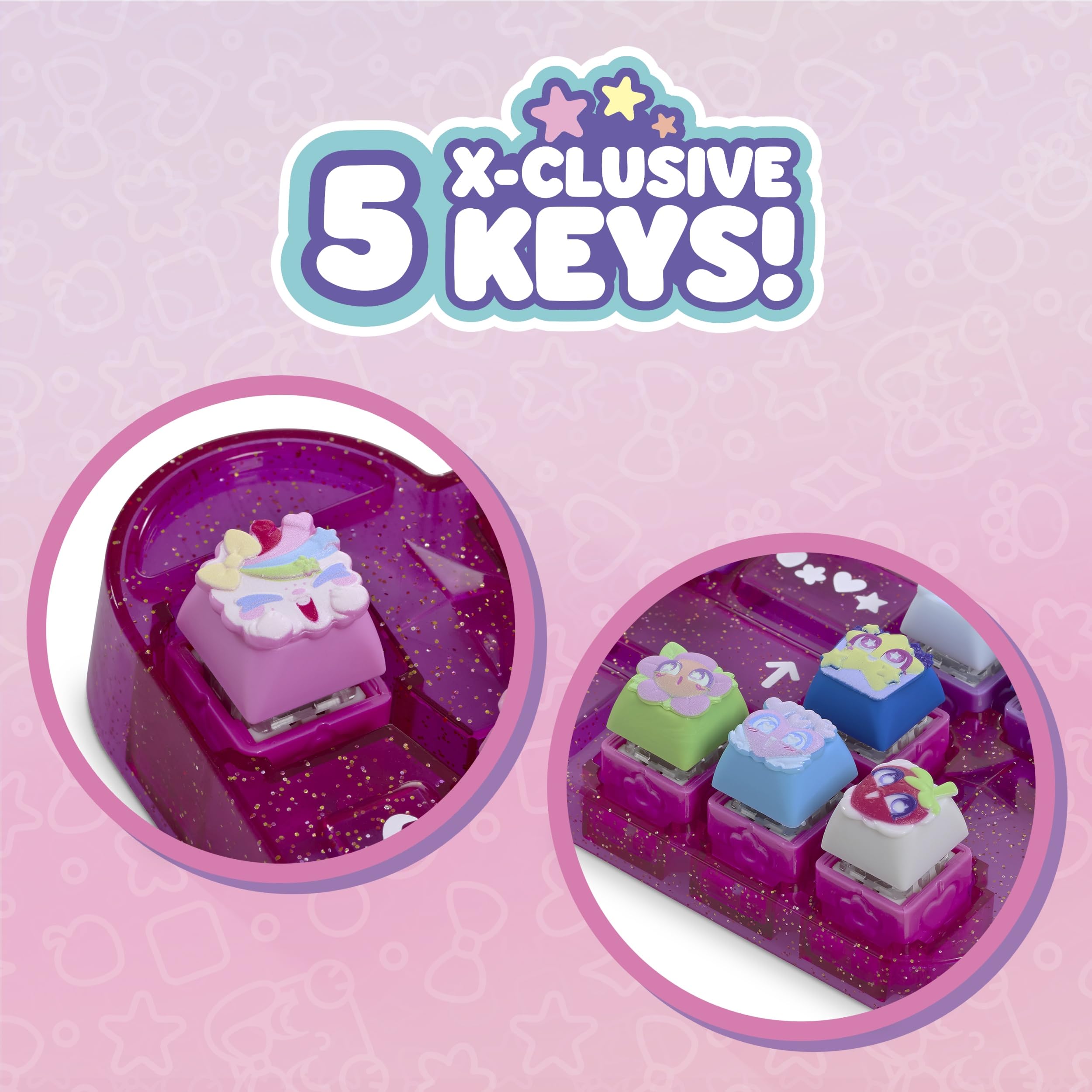 Collector's guide included to help track which Clickeez you own.