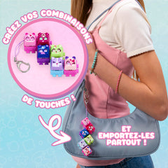 Clickeez On-the-Go Keychain ready for travel and bags.