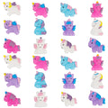 Cllayees unicorn mochi squishy toy, soft and perfect for stress relief during study breaks.