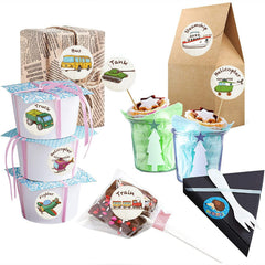 CLOSOCKEY crane sticker for interactive lessons and party decorations.