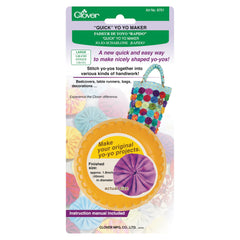 Clover Round Large Yo-Yo Maker template for precise yo-yo shapes in crafts