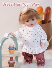 Cloveray purple acrylic eyes enhance lifelike display and storytelling.