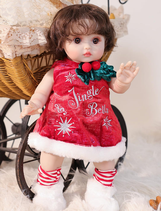 Cloveray doll with brown curly hair sparks imaginative storytelling and cuddles.