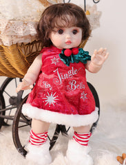 Cloveray doll with brown curly hair sparks imaginative storytelling and cuddles.