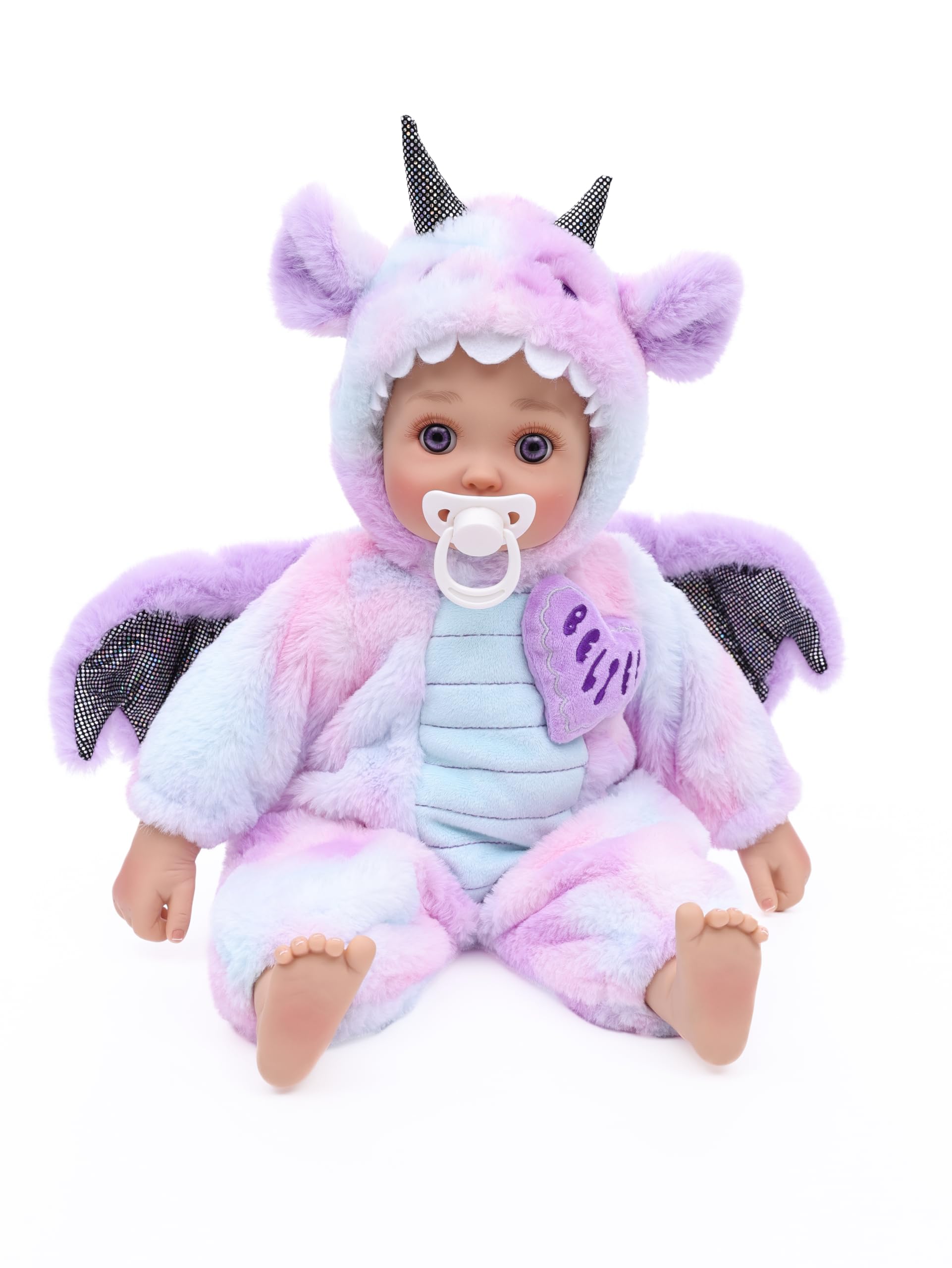 Cloveray Elara 18in doll in dragon costume, perfect for imaginative play