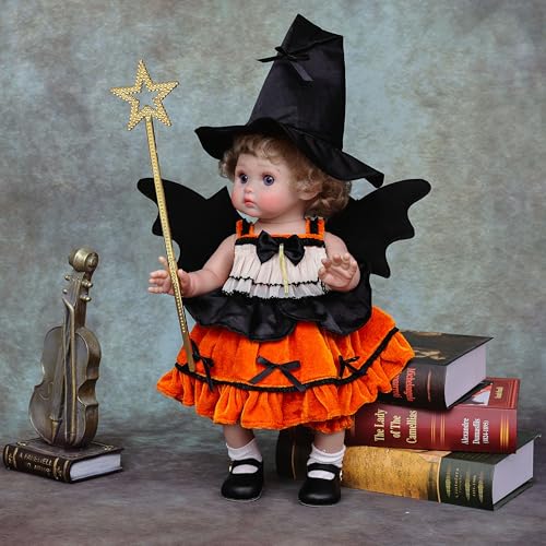 Cloveray doll with purple eyes adds lifelike charm to display.
