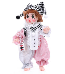 Cloveray Harlequin doll non-toxic materials for safe handling