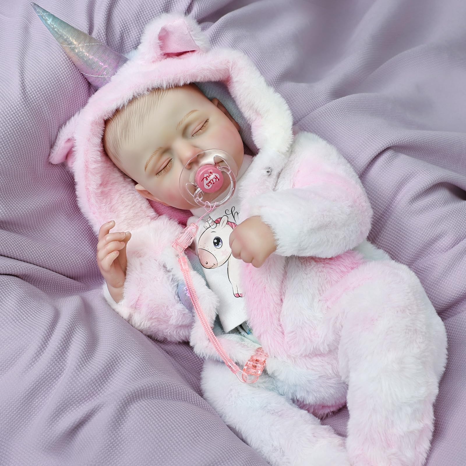 Cloveray Reborn 20-inch doll offers calm companionship and nurturing practice.