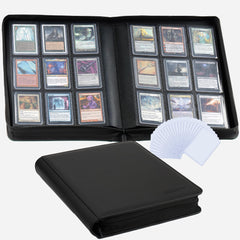 CLOVERCAT 9-pocket binder front cover for organized card display.