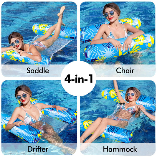CLPCLP pool float chair for adults provides versatile seating on sunny days.
