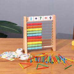 Cltoyvers BPA-free wooden toy uses non-toxic paint for safe play.