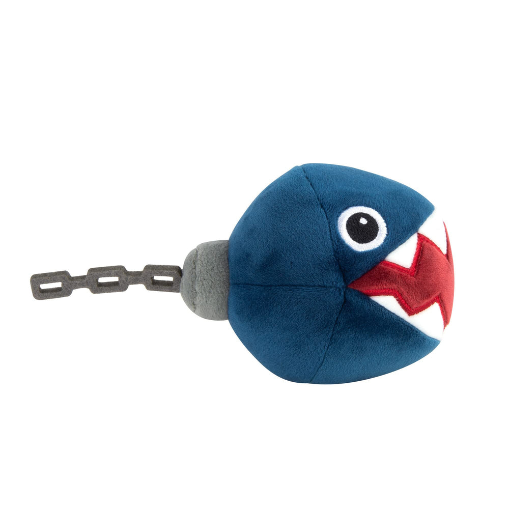 Club Mocchi Mocchi Chain Chomp plush display ready pose for shelf decor
