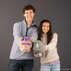 Gift-ready display ideas for shelves or desks with TMNT plush