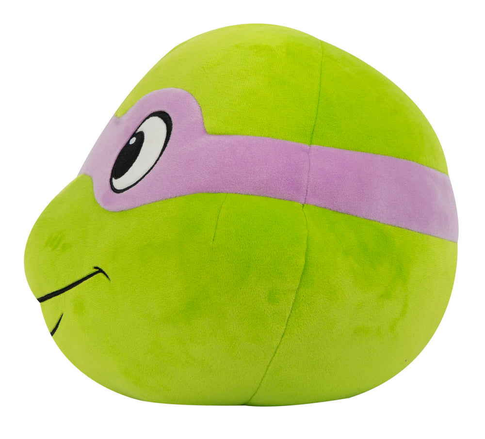 Club Mocchi Mocchi Donatello plush gift-ready packaging showcasing licensed TMNT design.