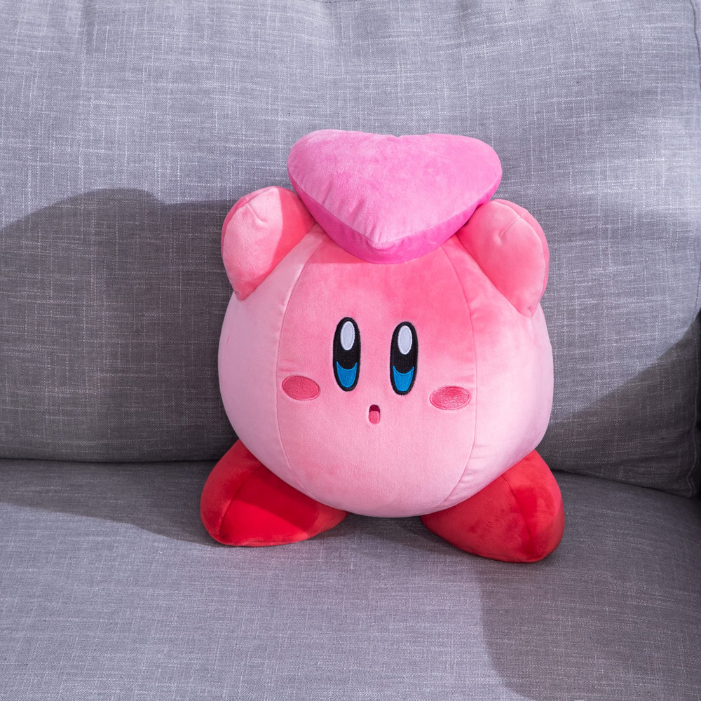 Japanese-designed Kirby friend heart plush, crafted for pop culture fans