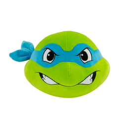 Club Mocchi Mocchi Leonardo head plush front view, soft squishy texture