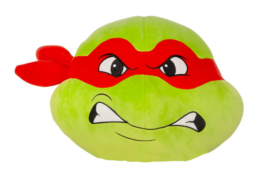 Club Mocchi Mocchi Raphael plush face detail for display and cuddle.