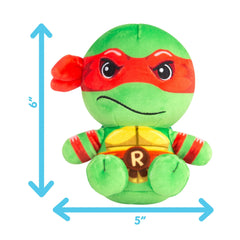 Club Mocchi Mocchi Raphael plush 6-inch toy as nostalgic gift for collectors.