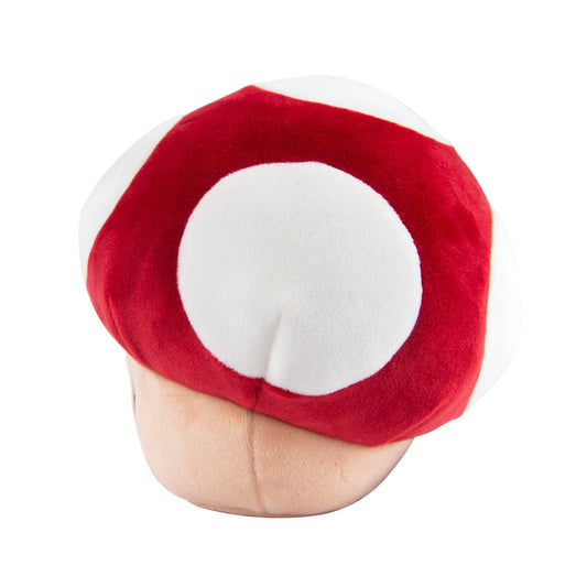 Close-up of the plush hug texture from Club Mocchi-Mocchi's Red Mushroom.