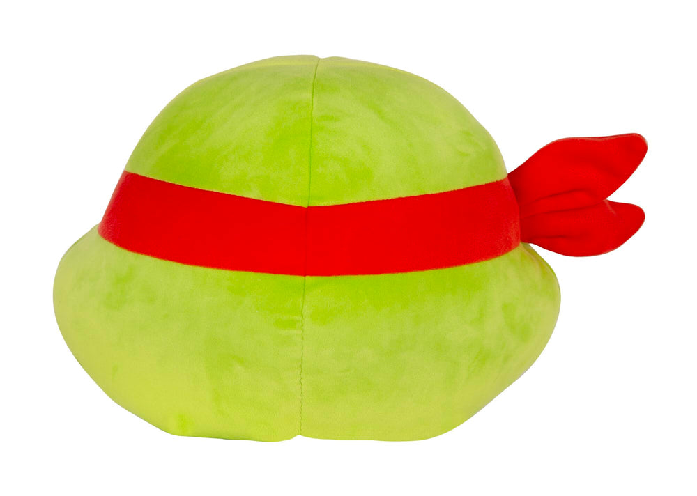 Club Mocchi Mocchi TMNT collection display featuring Raphael plush.