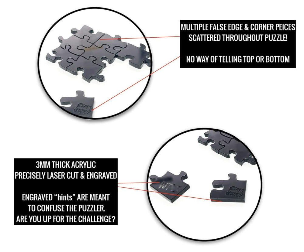 CM Originals Clearly Impossible 100-piece starter puzzle, quick challenge sparks conversation
