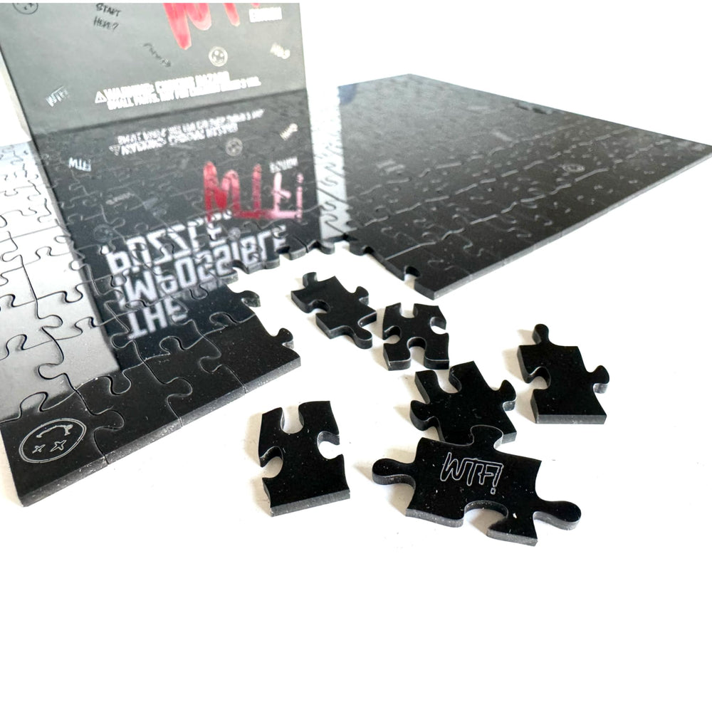 CM Originals Clearly Impossible 200-piece puzzle with false-edge twists for varied puzzling experiences