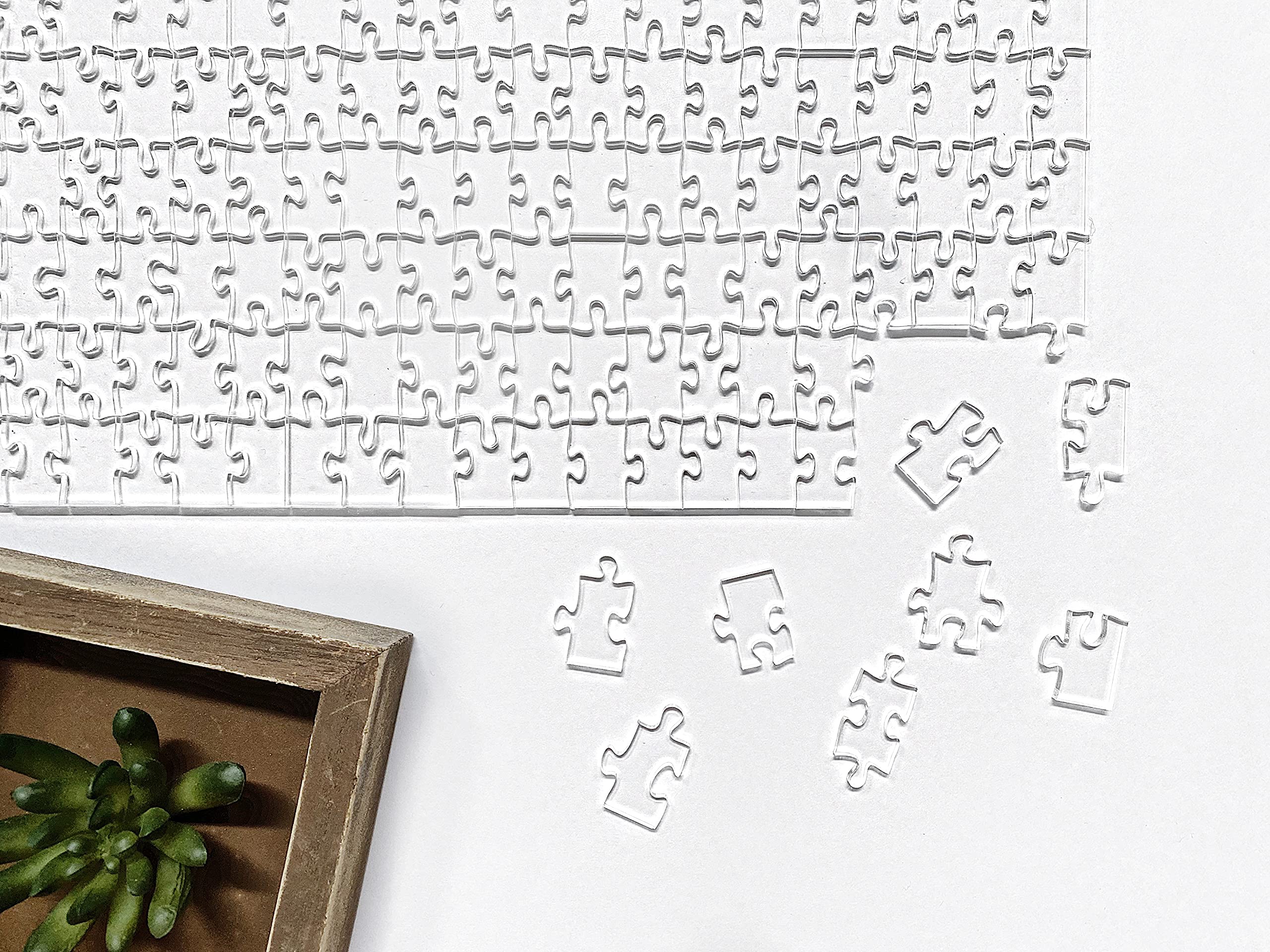 CM Originals Clearly Impossible Puzzle 500 pieces made in USA label, signaling domestic craftsmanship.