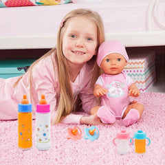 Cmaqpw packaged doll feeding set ready for gifting.