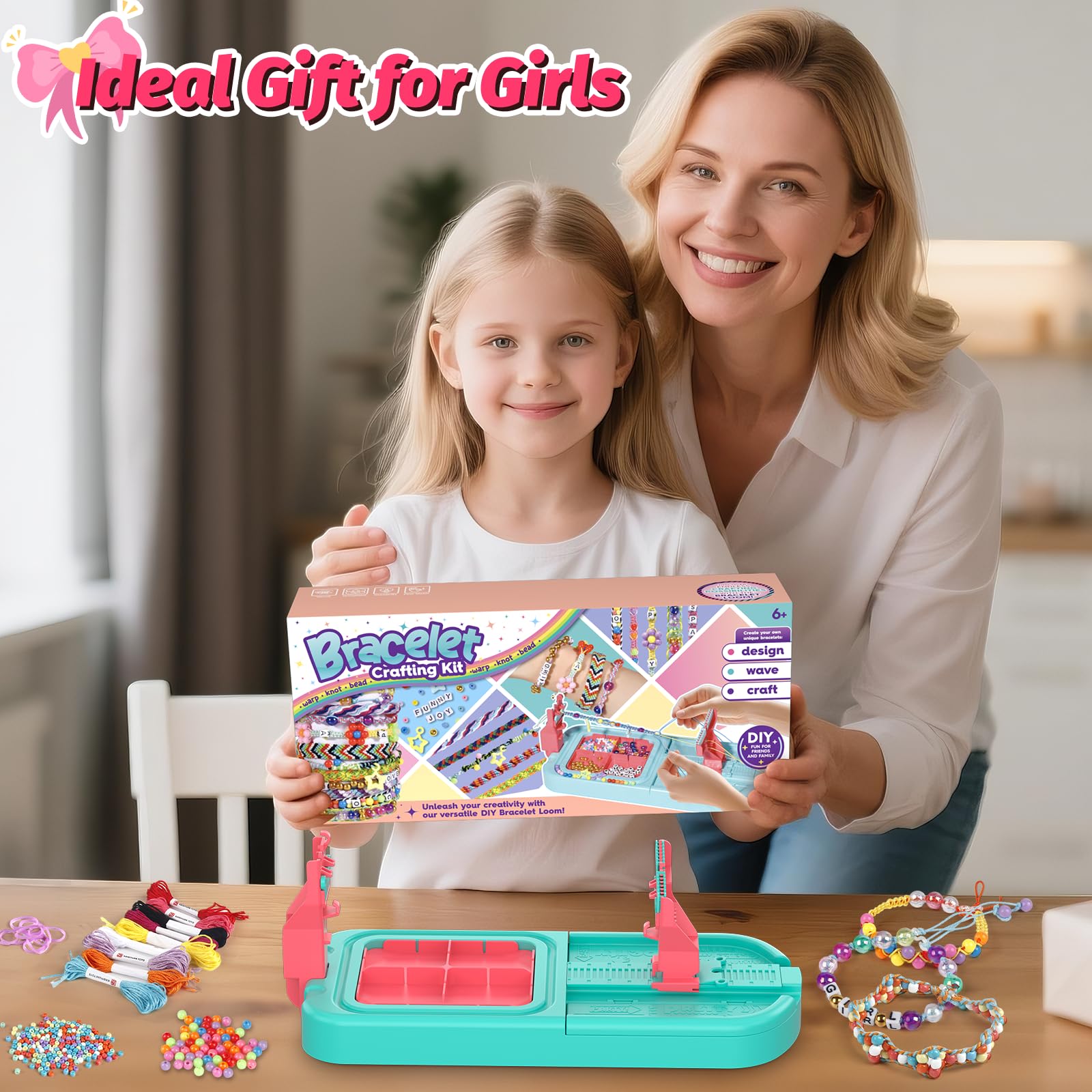 Kid-friendly crafting session that builds focus and skills