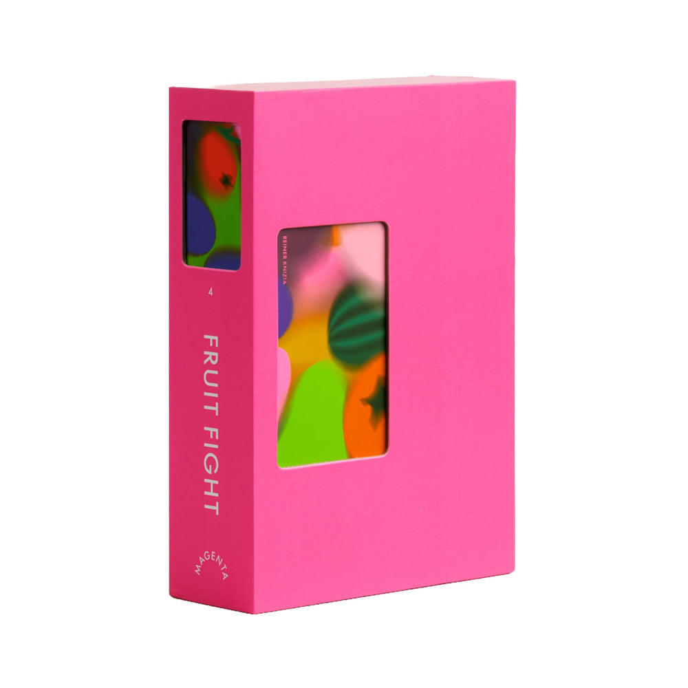 CMYK Fruit Fight Magenta Edition cover image with bold colors for party-ready fun.