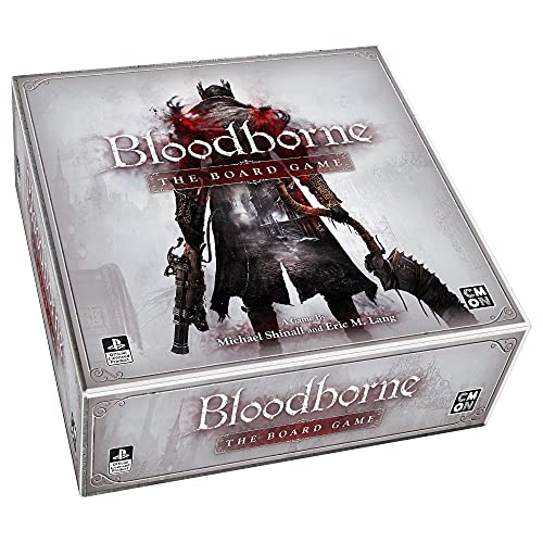CMON Bloodborne game night components enabling quick setup.