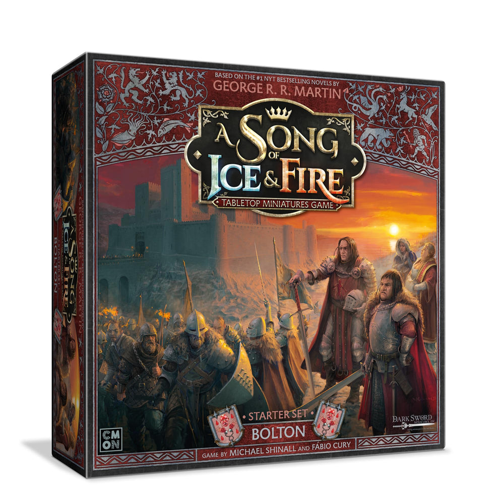 CMON Bolton Starter Roose Bolton figure in battle-ready pose for strategic command