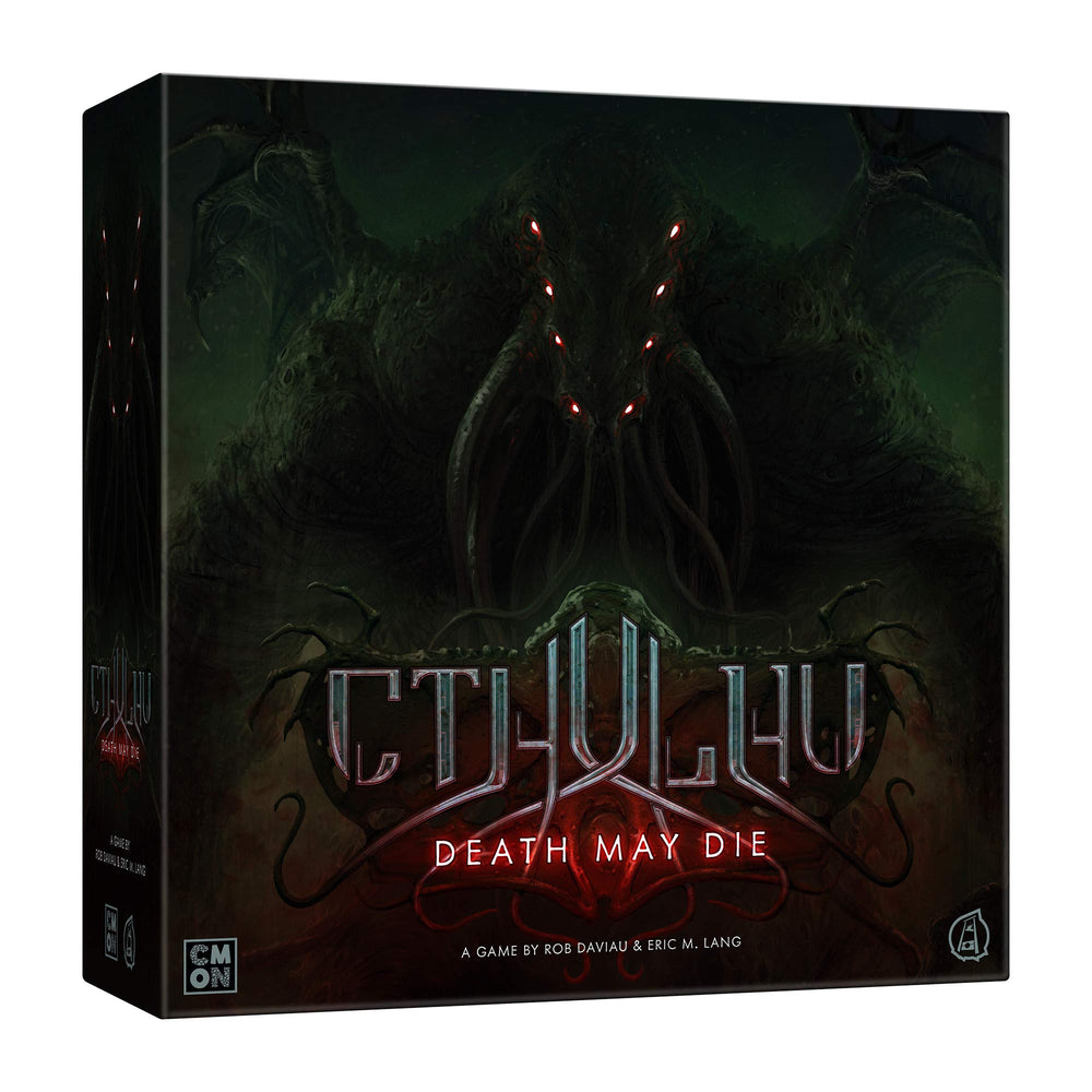 CMON Cthulu: Death May Die figure set with detailed investigators and cultists.