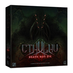CMON Cthulu: Death May Die figure set with detailed investigators and cultists.