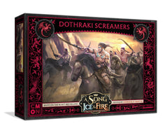 CMON Dothraki Screamers unit box on display for epic tabletop battles