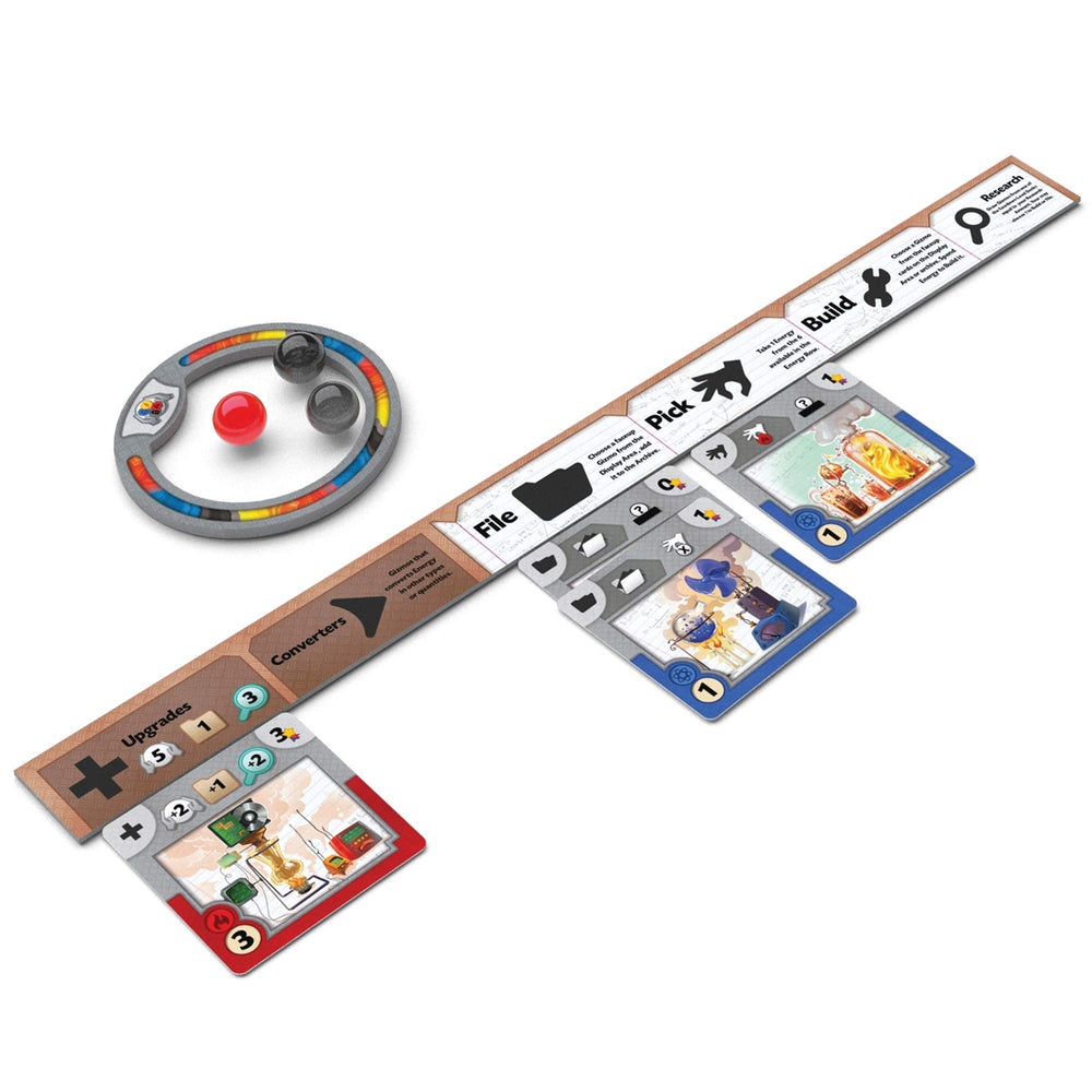 CMON Gizmos gizmo cards deck offers diverse options for imaginative contraptions.