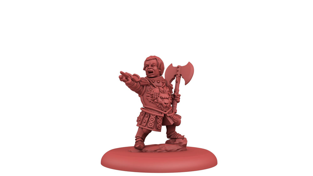 CMON Lannister Heroes Set I – Tywin Lannister miniature ensures seasoned battlefield leadership.