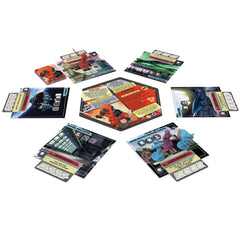 CMON Marvel United Deadpool Expansion Deadpool villain card signals unpredictable twists.