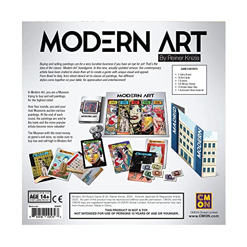 CMON Modern Art artwork card ready for strategic acquisitions