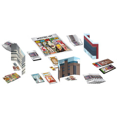 CMON Modern Art board layout showing museum planning