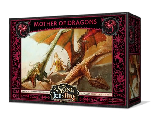 CMON Mother of Dragons Drogon dragon miniature with ferocious table presence.