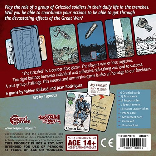 CMON The Grizzled cooperative play scene highlights teamwork to survive rounds.