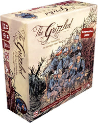 CMON The Grizzled front cover sets a tense war mood for cooperative gameplay.